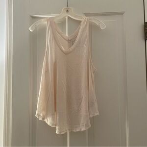 We The Free off white flowy tank